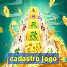 cadastro jogo