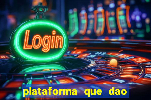 plataforma que dao bonus sem deposito