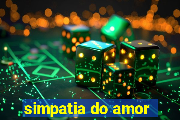 simpatia do amor