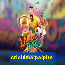 criciúma palpite