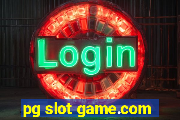 pg slot game.com