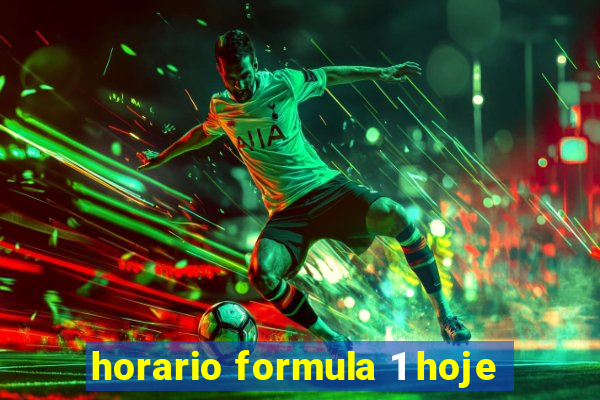 horario formula 1 hoje