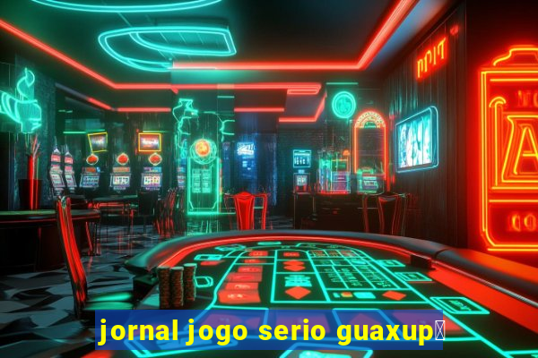 jornal jogo serio guaxup茅