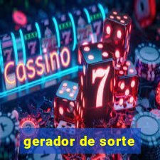 gerador de sorte