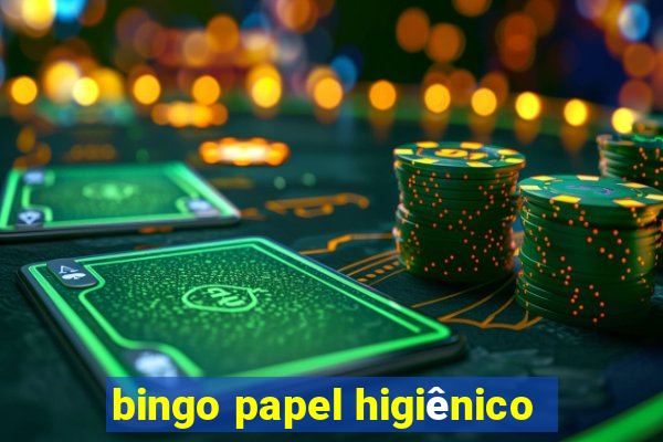 bingo papel higiênico