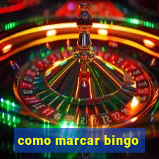 como marcar bingo