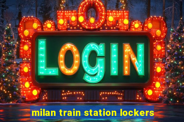 milan train station lockers