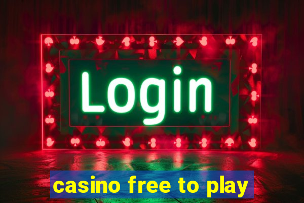 casino free to play