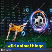 wild animal bingo