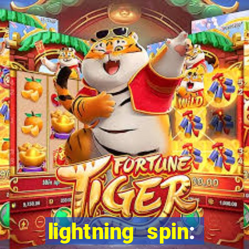 lightning spin: vegas slots