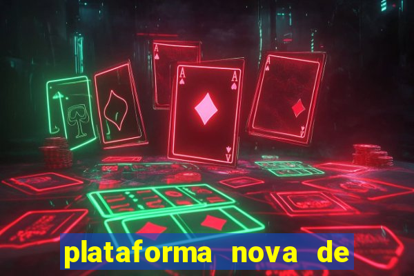 plataforma nova de 3 reais