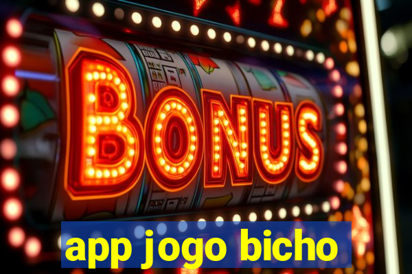 app jogo bicho