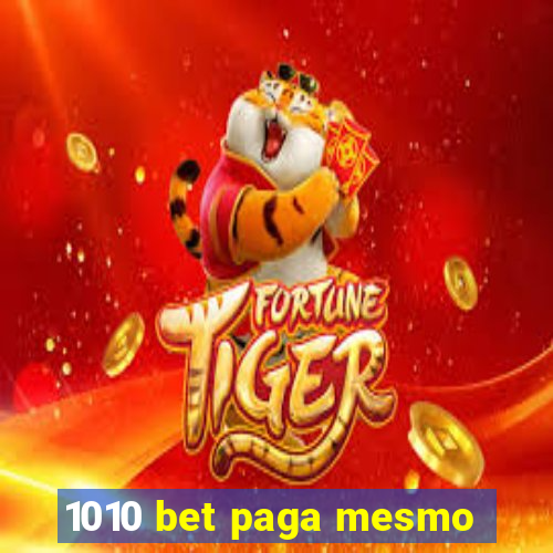 1010 bet paga mesmo