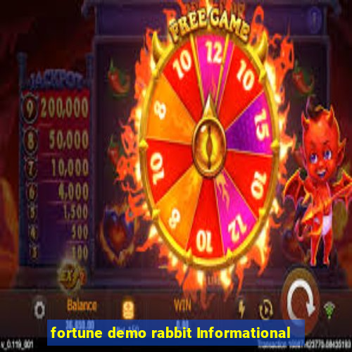 fortune demo rabbit Informational