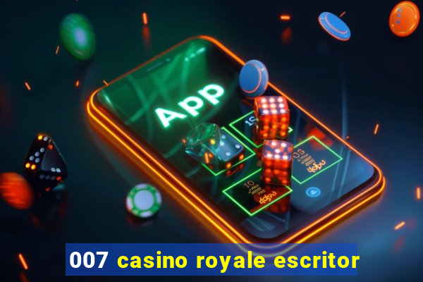 007 casino royale escritor