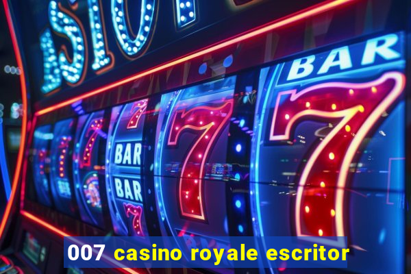 007 casino royale escritor