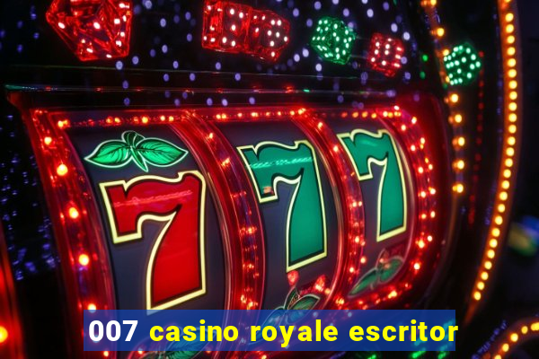 007 casino royale escritor