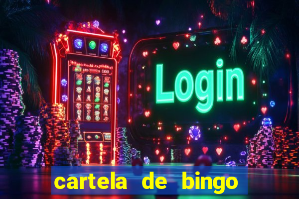 cartela de bingo do alfabeto para imprimir