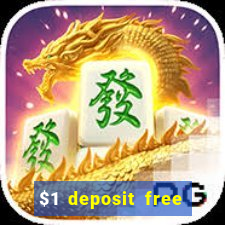 $1 deposit free spins casino