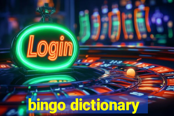 bingo dictionary