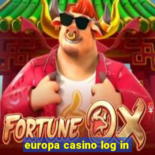 europa casino log in