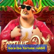 horarios fortune rabbit