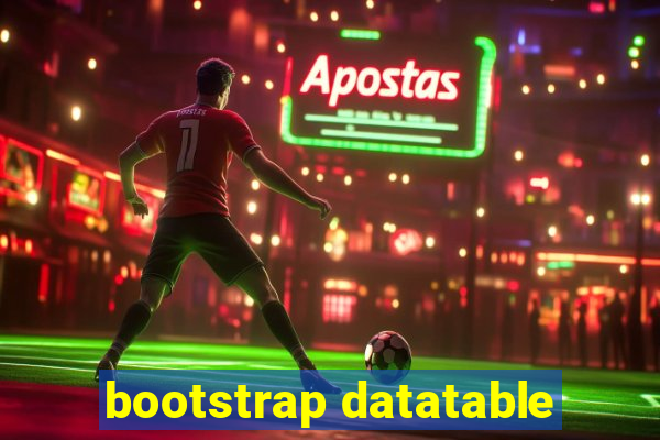 bootstrap datatable