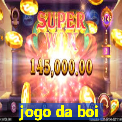 jogo da boi