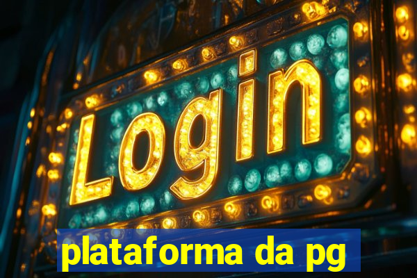 plataforma da pg