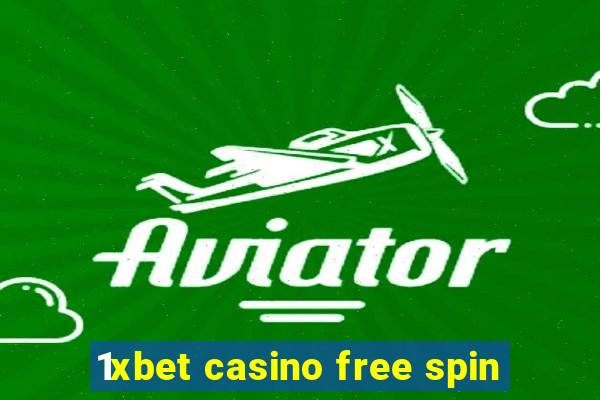 1xbet casino free spin