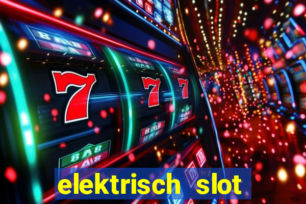 elektrisch slot houten poort