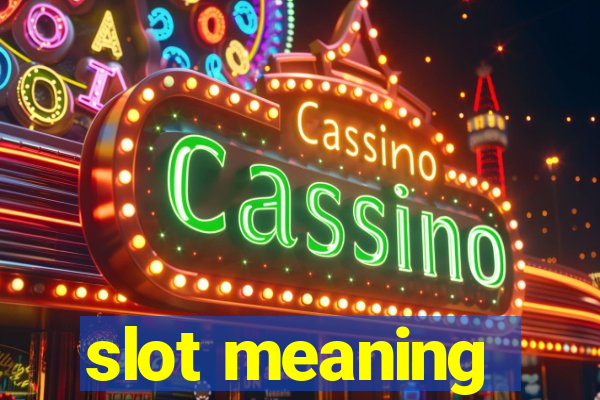 slot meaning