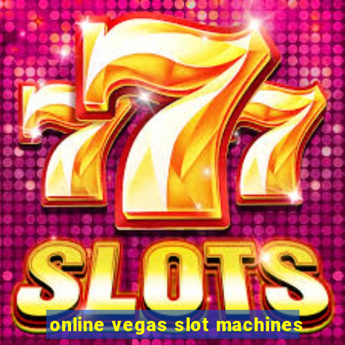 online vegas slot machines