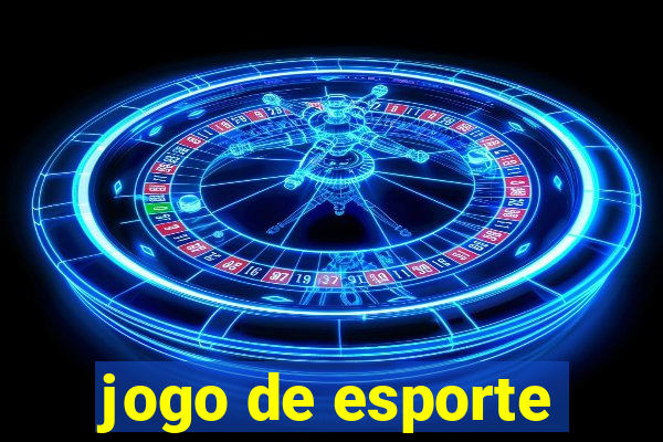 jogo de esporte