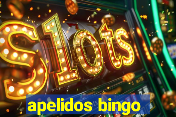 apelidos bingo