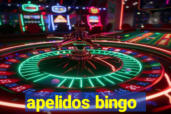 apelidos bingo