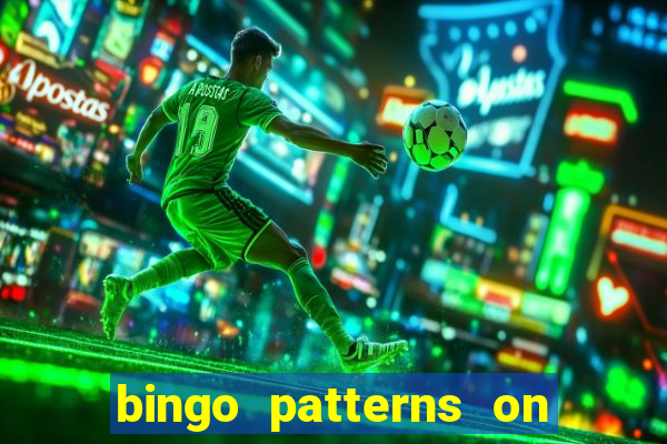 bingo patterns on slot machines