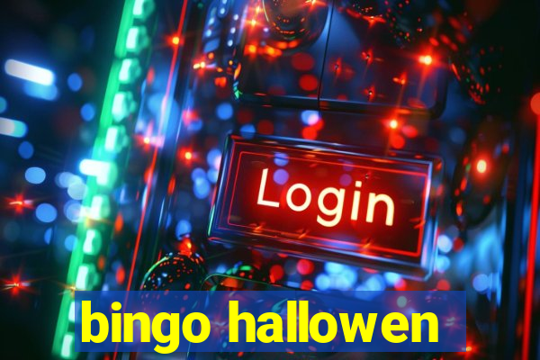 bingo hallowen