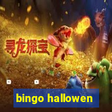 bingo hallowen