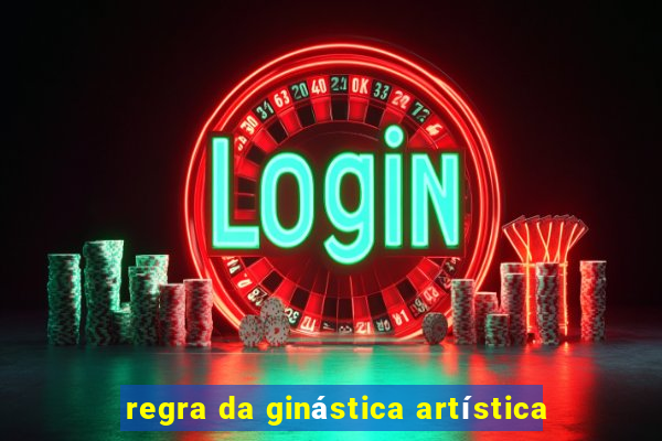 regra da ginástica artística