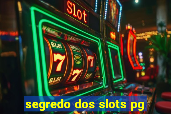 segredo dos slots pg