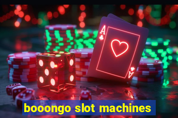 booongo slot machines