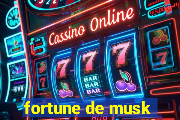 fortune de musk