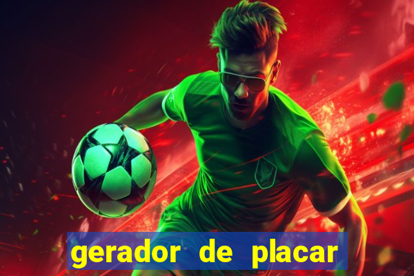 gerador de placar de futebol