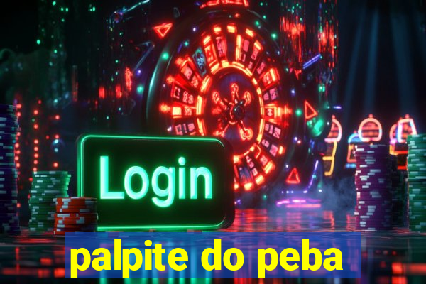 palpite do peba