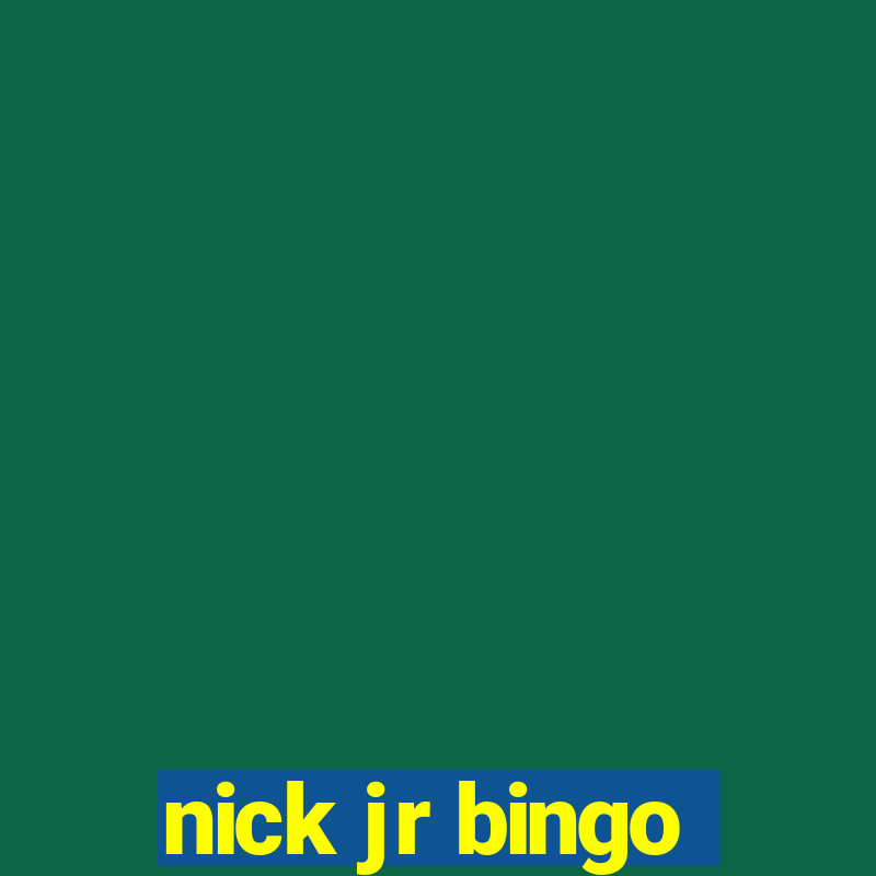 nick jr bingo