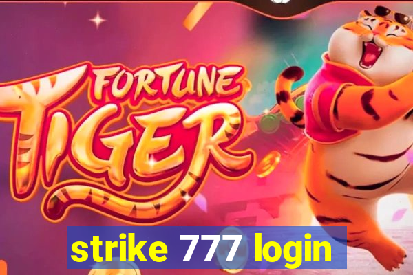 strike 777 login