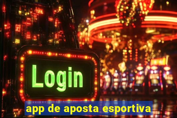 app de aposta esportiva