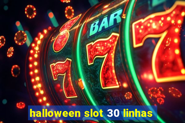 halloween slot 30 linhas