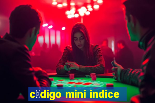 c贸digo mini indice